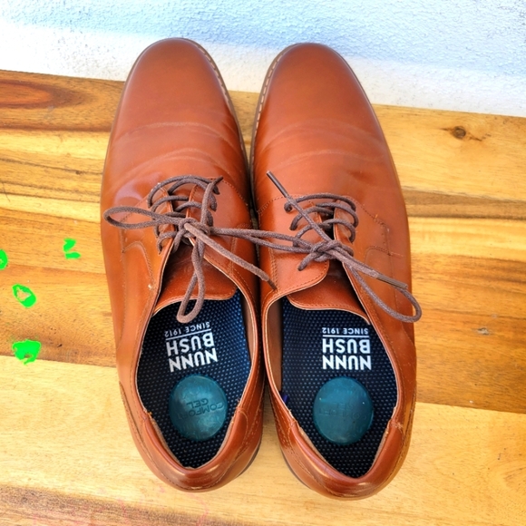 Nunn Bush Since Calderone Plain Toe Oxford Men's Shoes Size 12 - Picture 9 of 16